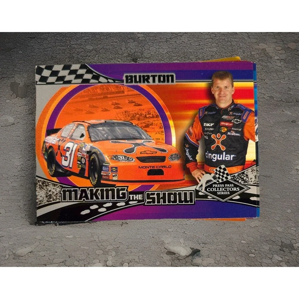 2005 Press Pass Making The Show 27 Card NASCAR Set- Jr.,Stewart,Gordon,Burton+